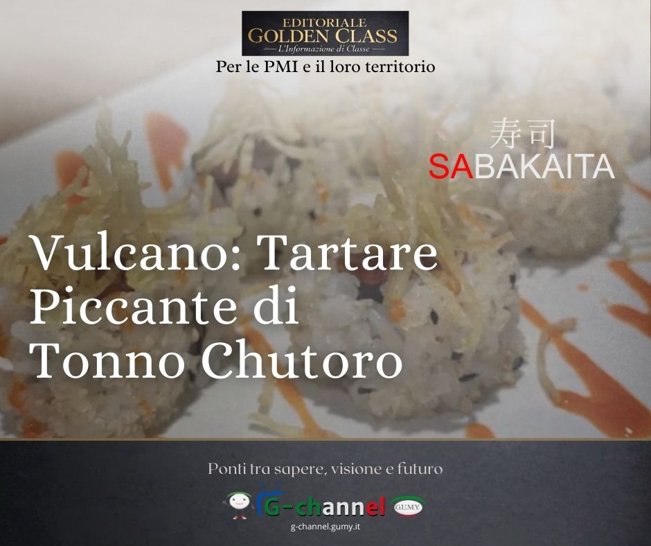 Vulcano: Tartare Piccante di Tonno Chutoro da Sabakaita